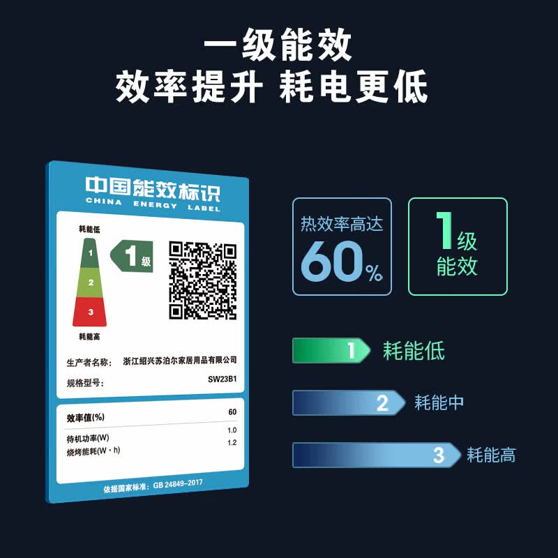 苏泊尔SW23B1微波炉图片
