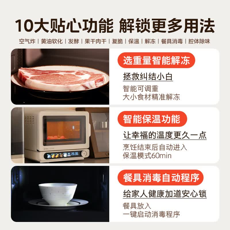 美的F15微波炉图片