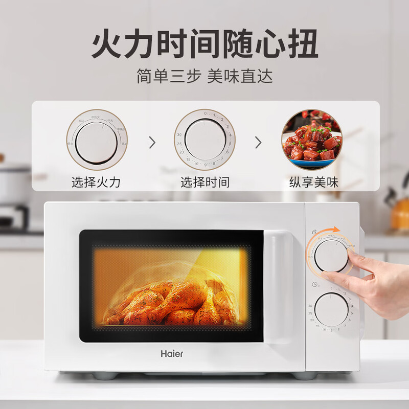 海尔HW-M20J1W微波炉图片