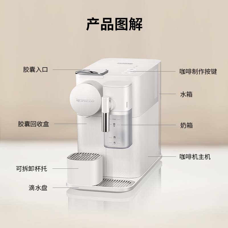 Nespresso-F121咖啡机图片