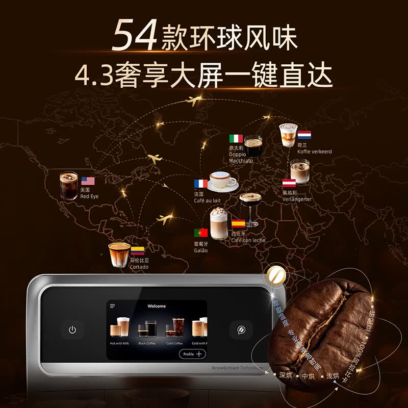 飞利浦EP8557咖啡机图片