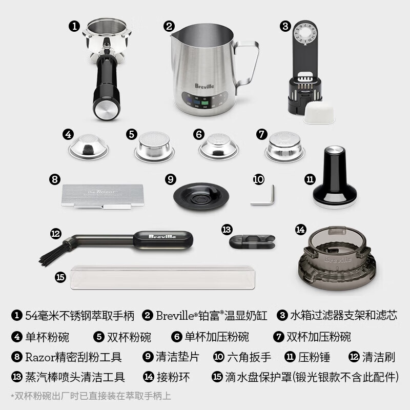 铂富BES875咖啡机图片