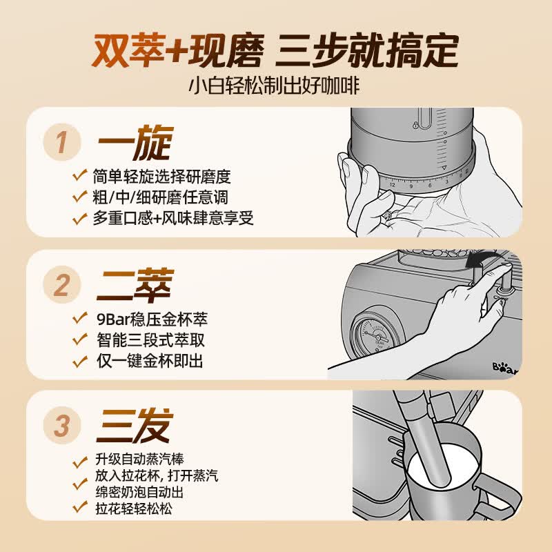 小熊KFJ-L15C7咖啡机图片