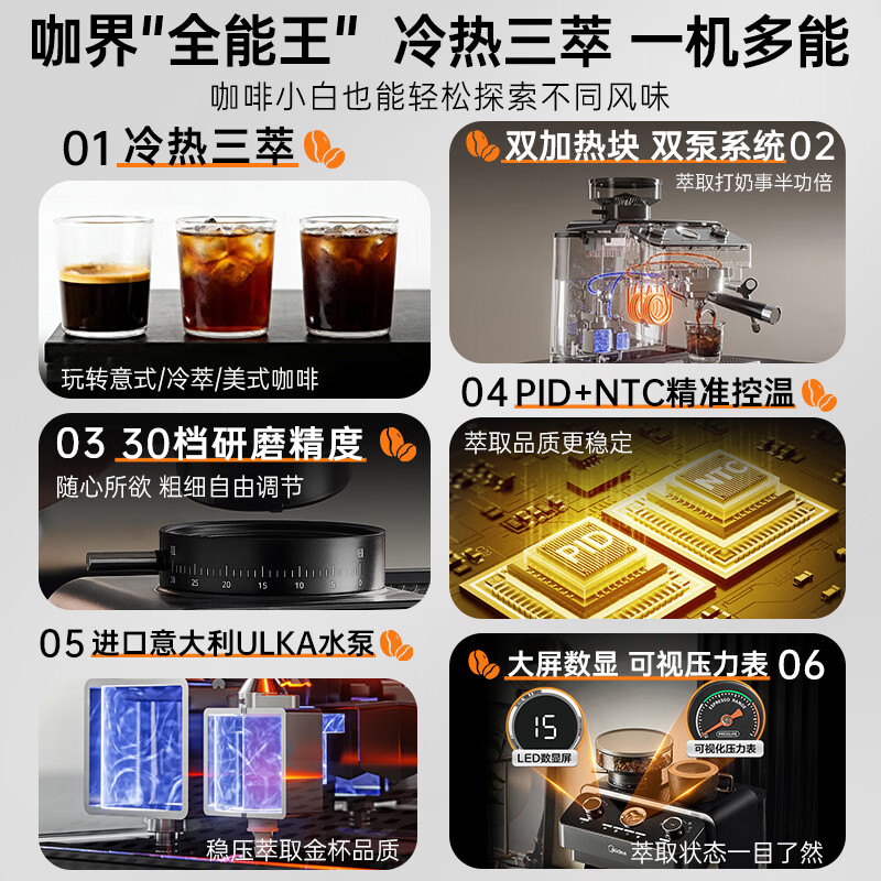 美的MA-GE5810咖啡机图片