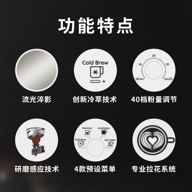 德龙EC9255.BK咖啡机图片