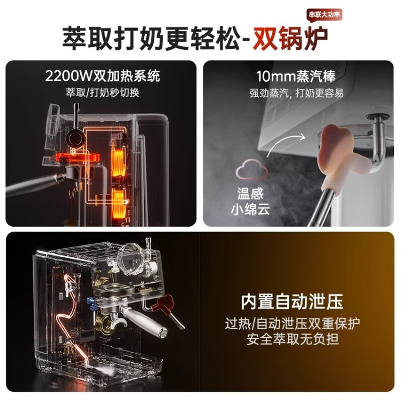 露茉CME02咖啡机图片
