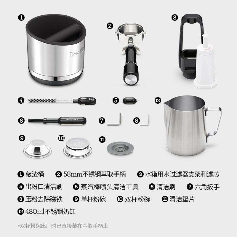 铂富BES990咖啡机图片