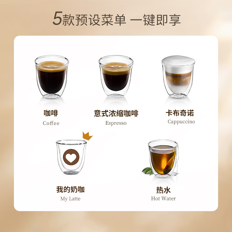 德龙E LattePlus Pro2.0咖啡机图片