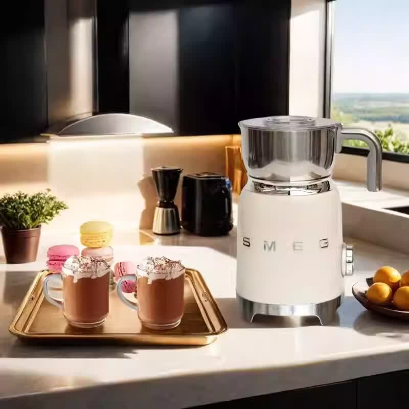 SMEG-MFF11BLEU咖啡机图片