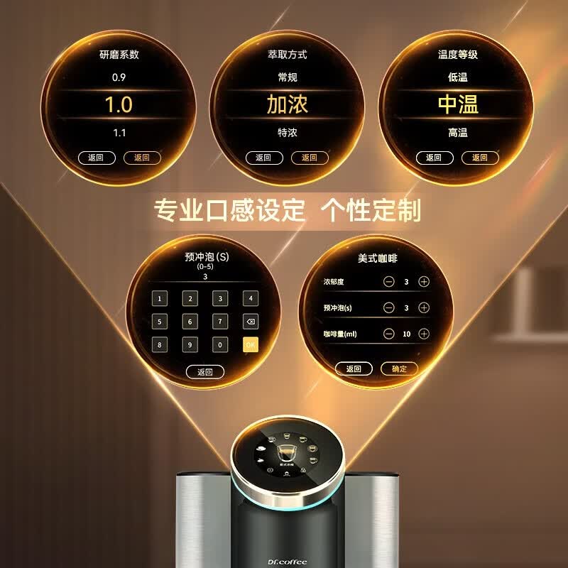 咖博士H1-CW咖啡机图片