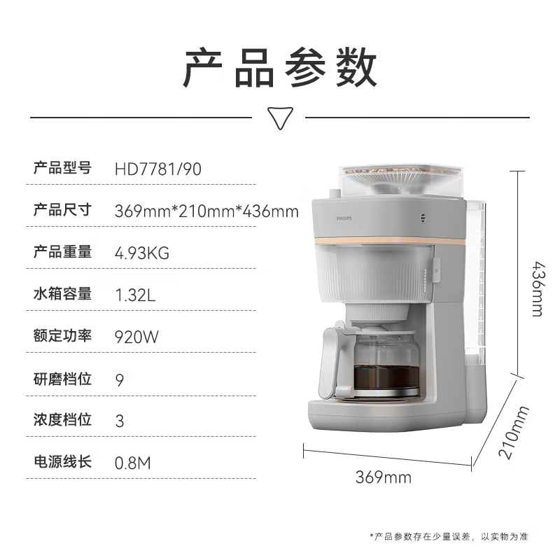飞利浦HD7781/50咖啡机图片