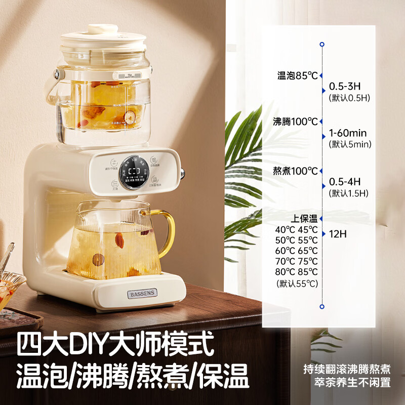 BASSENS巴森BS-C1养生壶图片