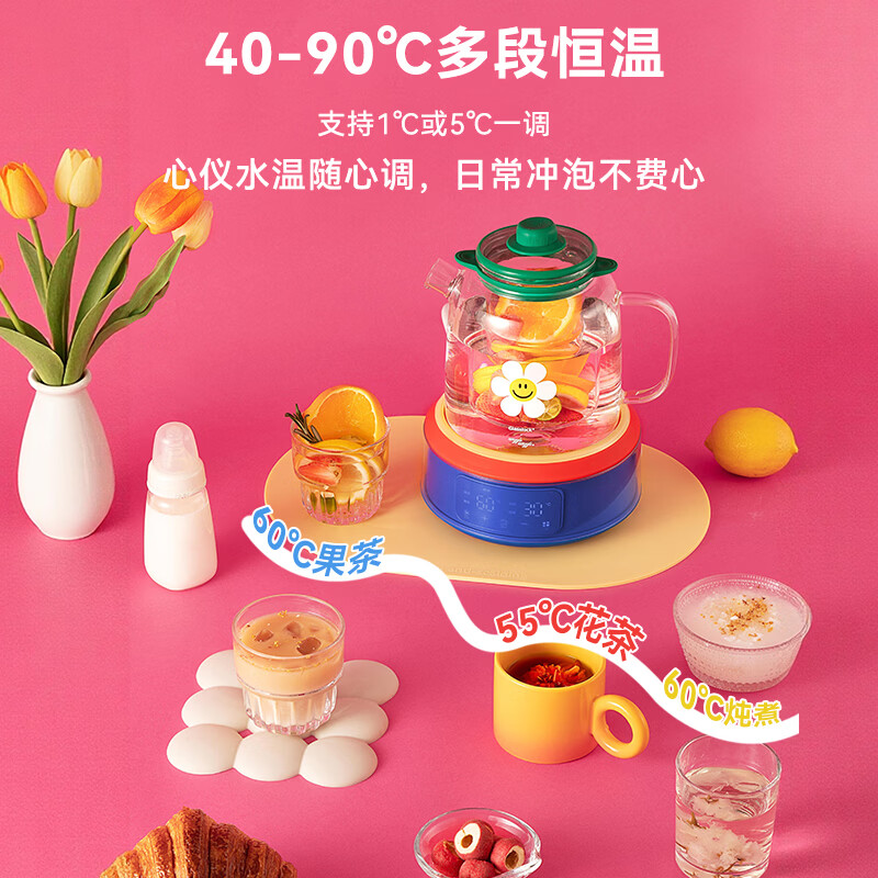 GLASSLOCKGE-TE09WW-F-1养生壶图片