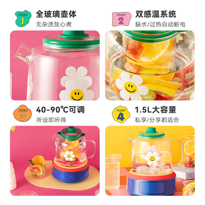 GLASSLOCKGE-TE09WW-F-1养生壶图片