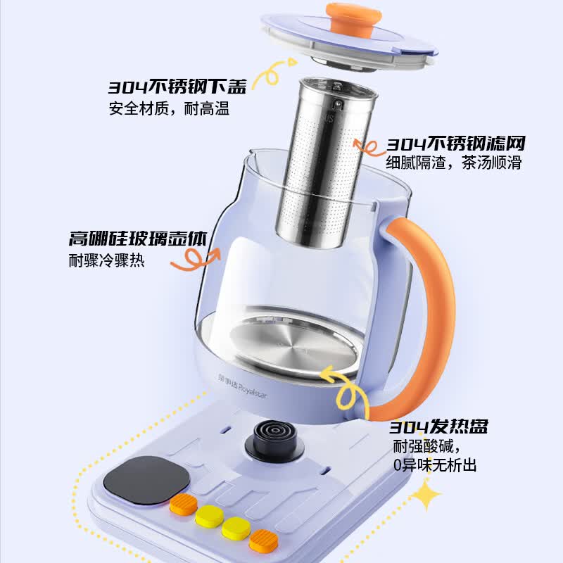 荣事达YSH17U7养生壶图片