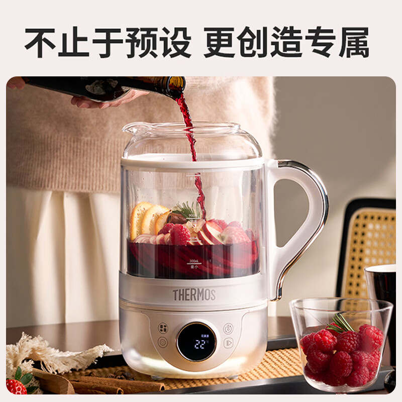 膳魔师EHA-KA1602E-W养生壶图片