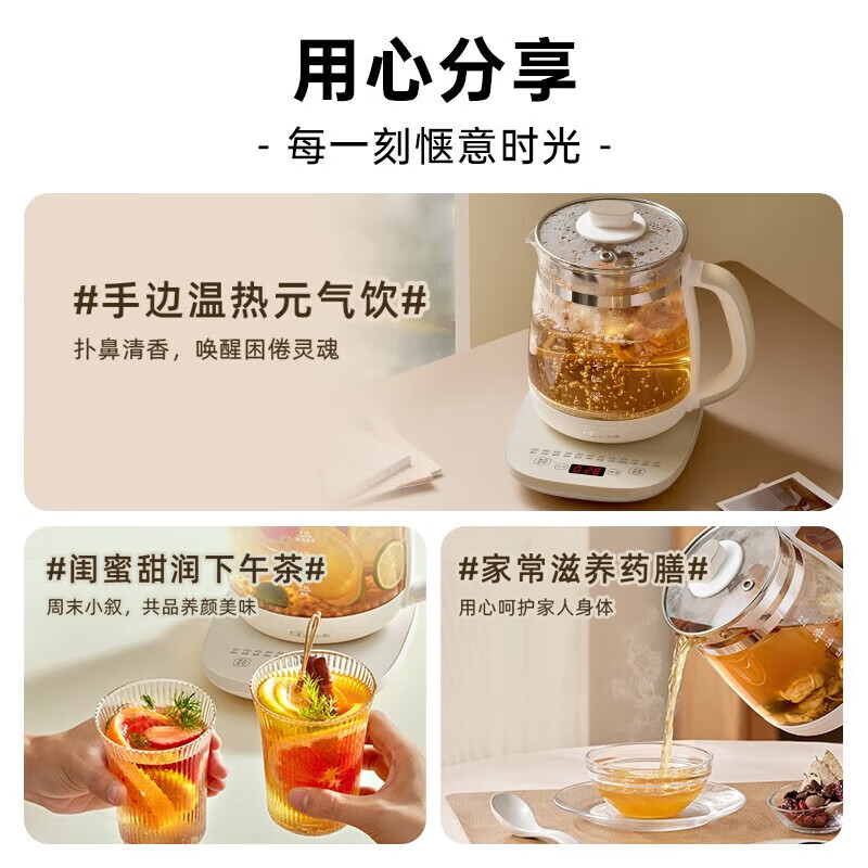 小熊YSH-D18H3养生壶图片