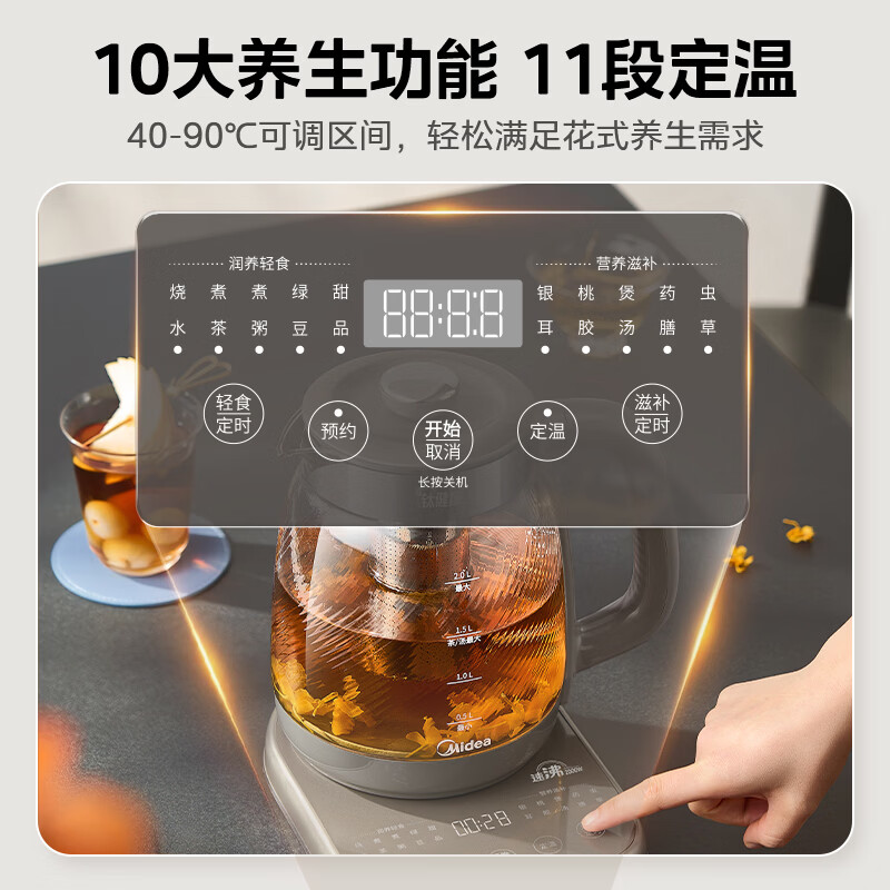 美的MK-YS20P705-Ti养生壶图片