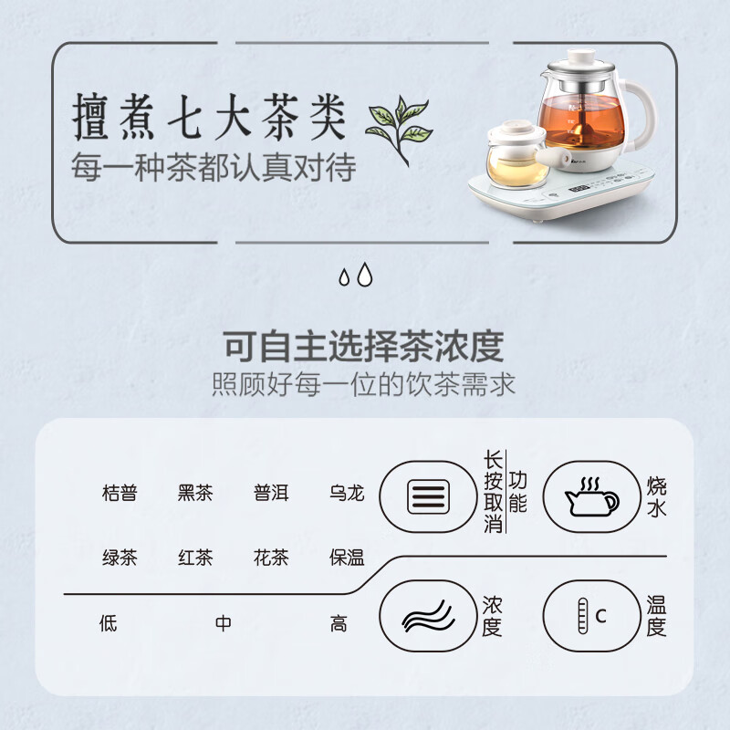 小熊ZCQ-A08E1养生壶图片