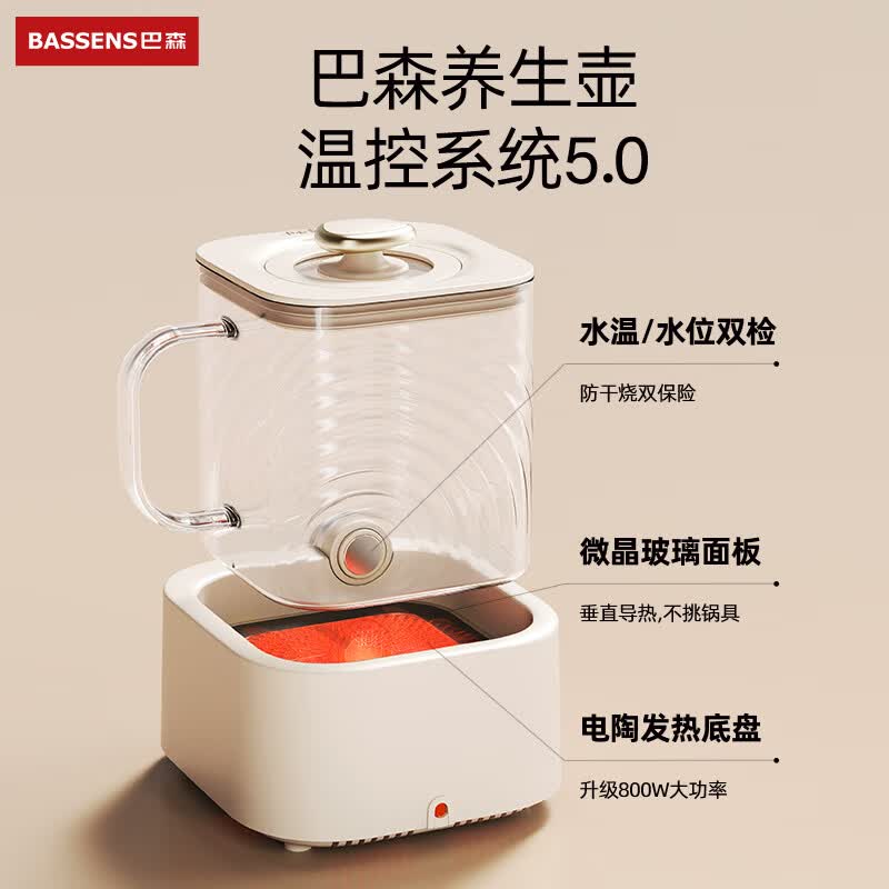 BASSENS巴森BS-D5养生壶图片