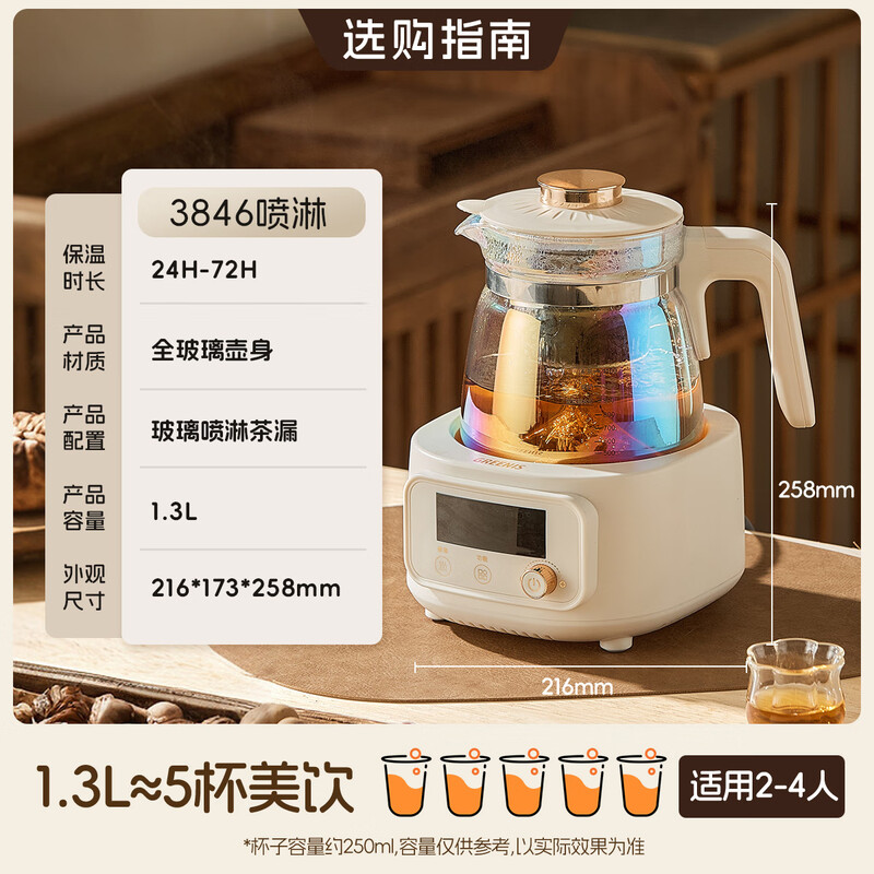 格丽思V-3846养生壶图片