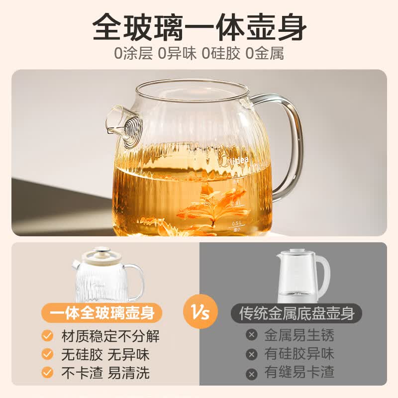 美的MK-YS12B302J养生壶图片