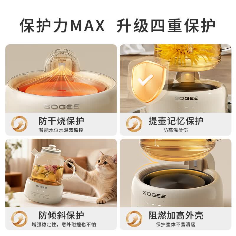 小质YSH12B养生壶图片