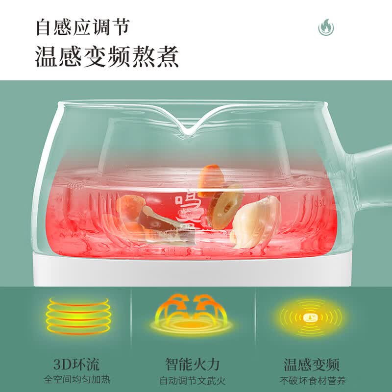 鸣盏MZ072T养生壶图片