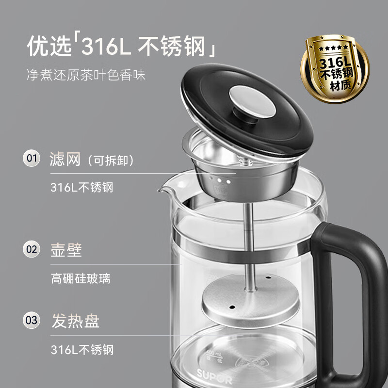 苏泊尔SW-12C10养生壶图片