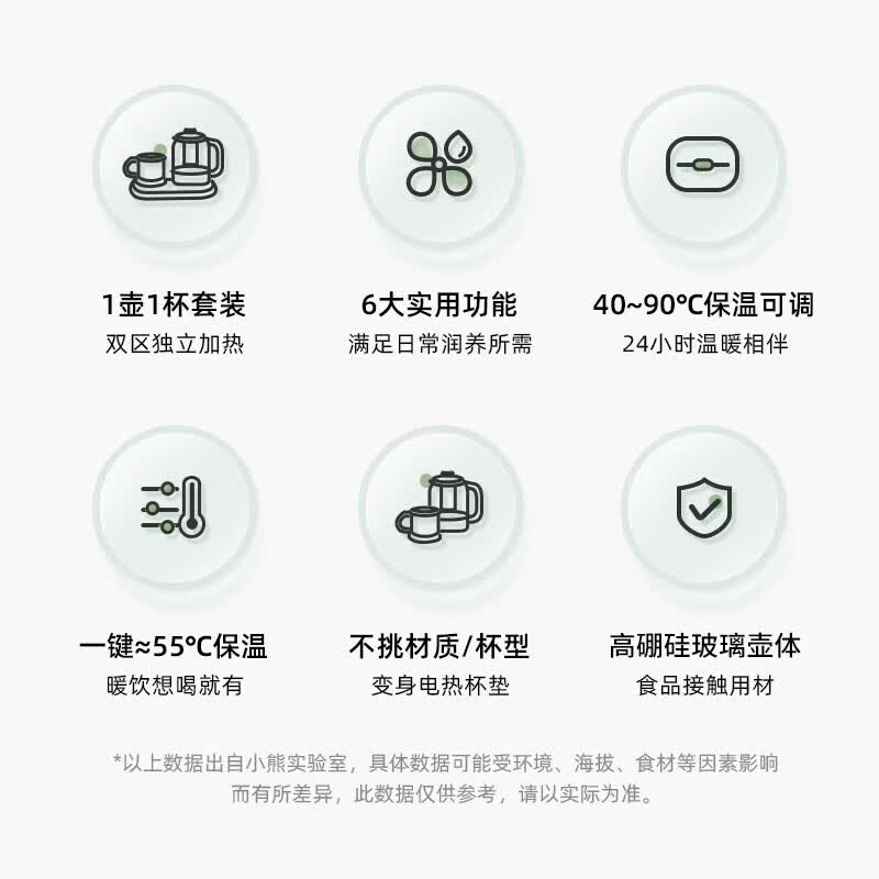 小熊YSH-P08G7养生壶图片
