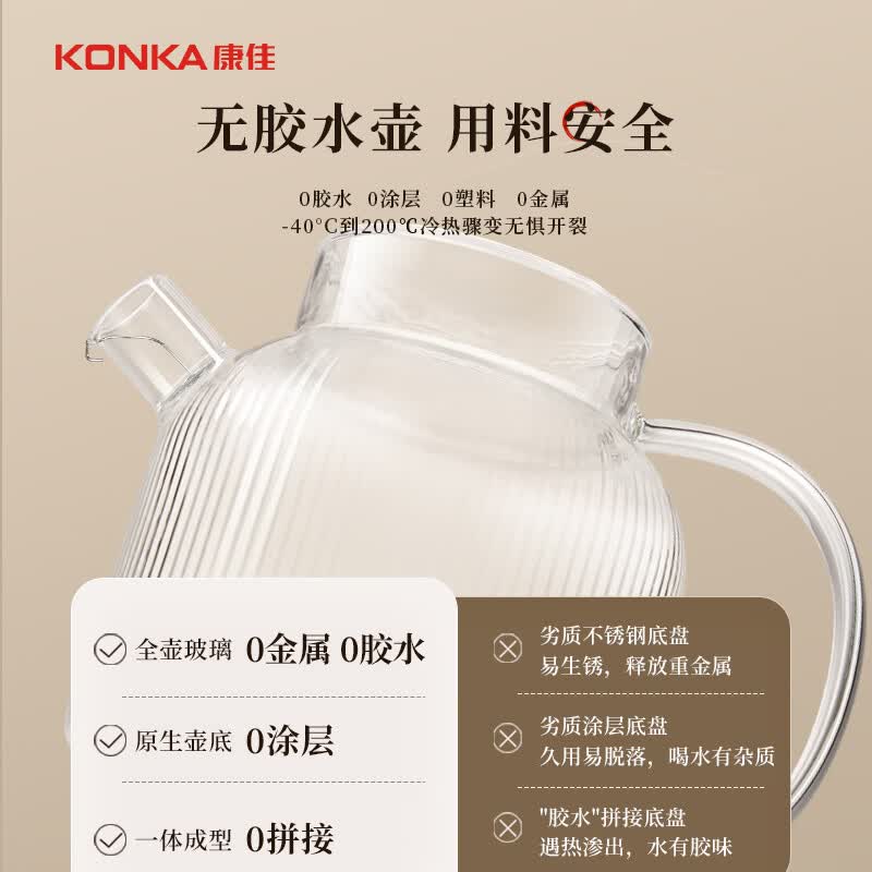 康佳KDTL-1005E-W养生壶图片