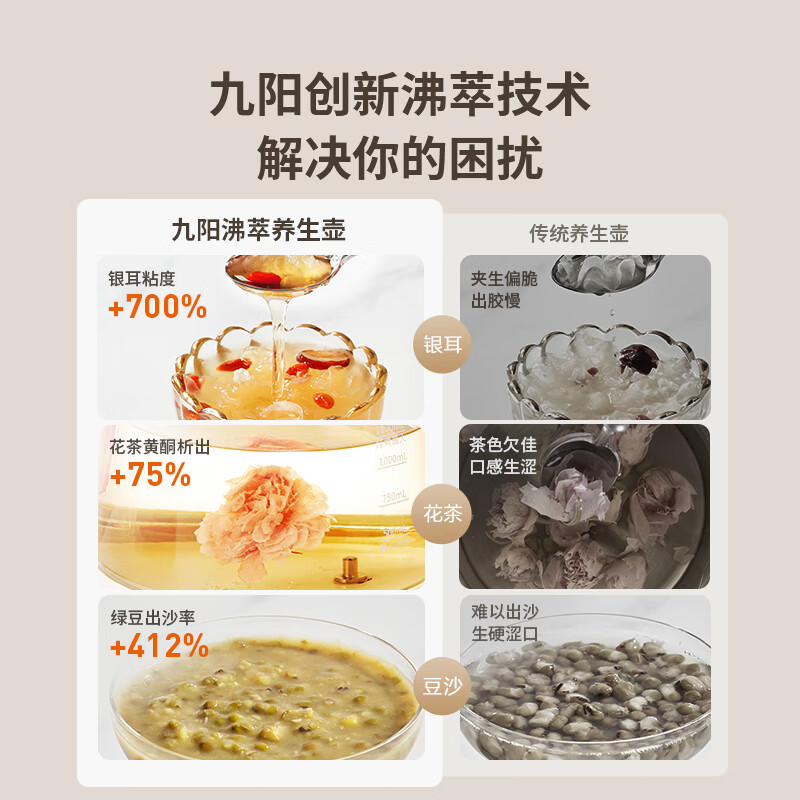 九阳15WY1J养生壶图片