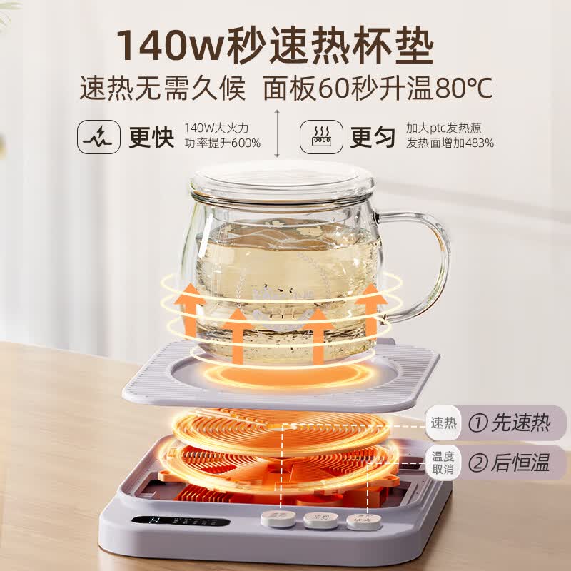 小熊DRBD-P40T1养生壶图片