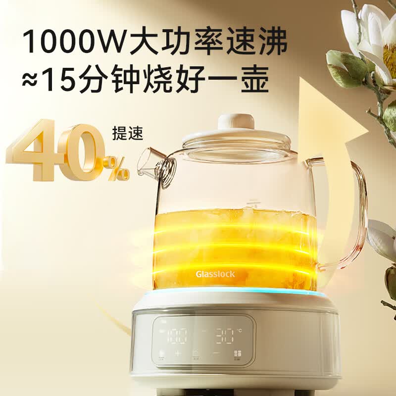 GLASSLOCKGE-TE10BMB-1养生壶图片