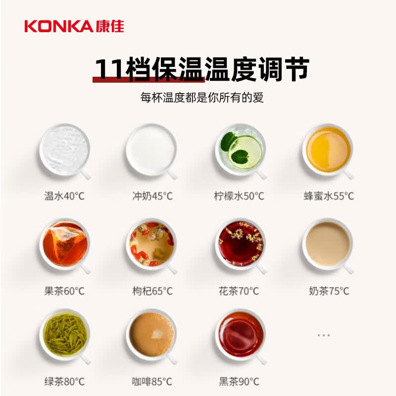 康佳KHK-1809(S)T养生壶图片