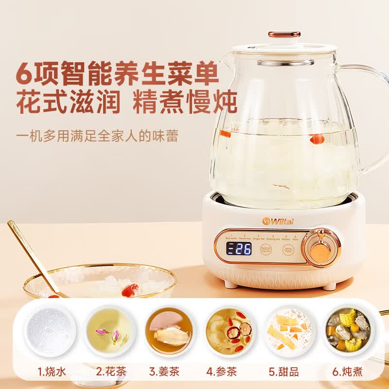 维勒拓GK-80养生壶图片