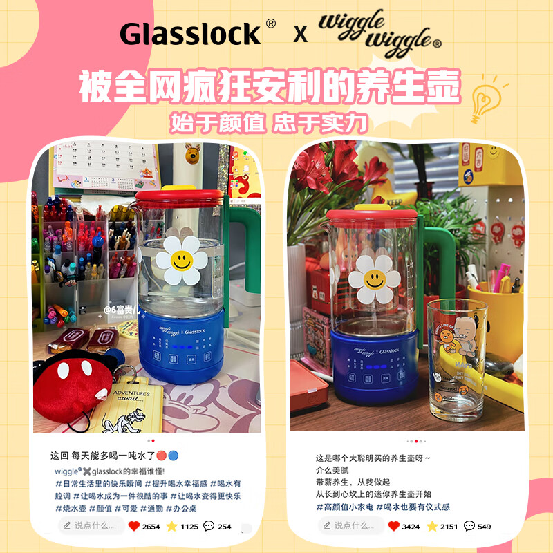 GLASSLOCKGE-TE03WW-B养生壶图片