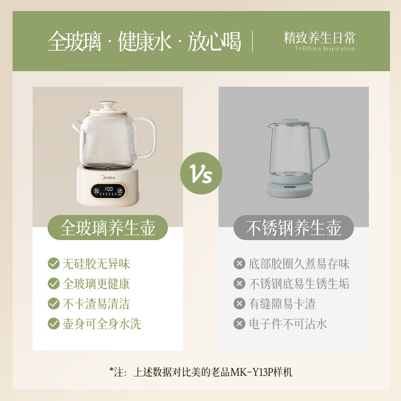 美的MK-YS10B101养生壶图片