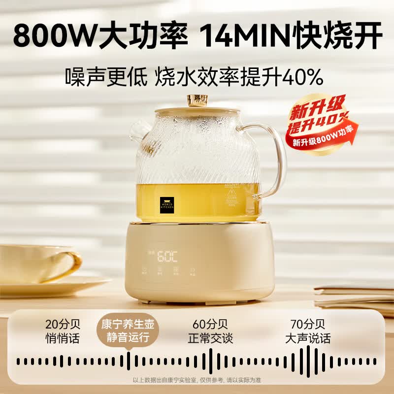 WORLD KITCHENWK-EK1001A-KDN/KZ养生壶图片