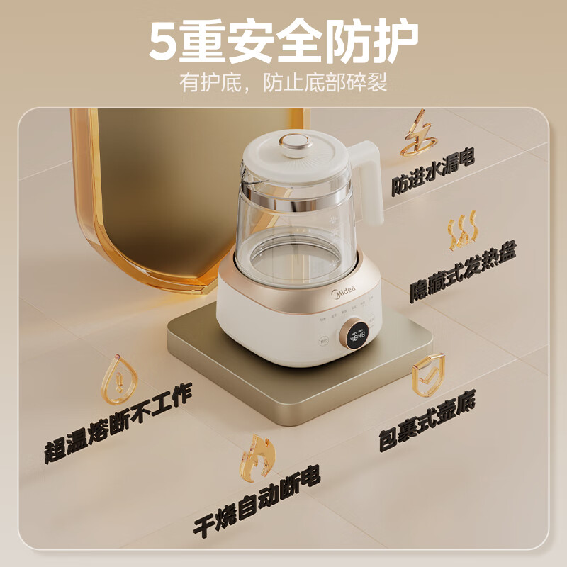 美的MK-YS15B201养生壶图片