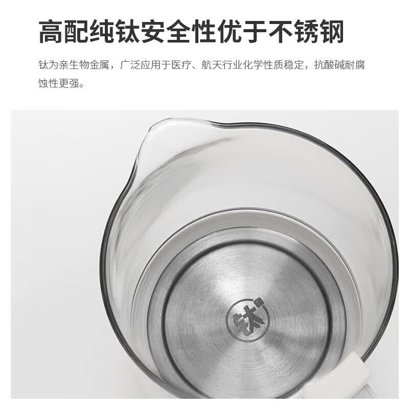 GLASSLOCKGE-WE01WH养生壶图片