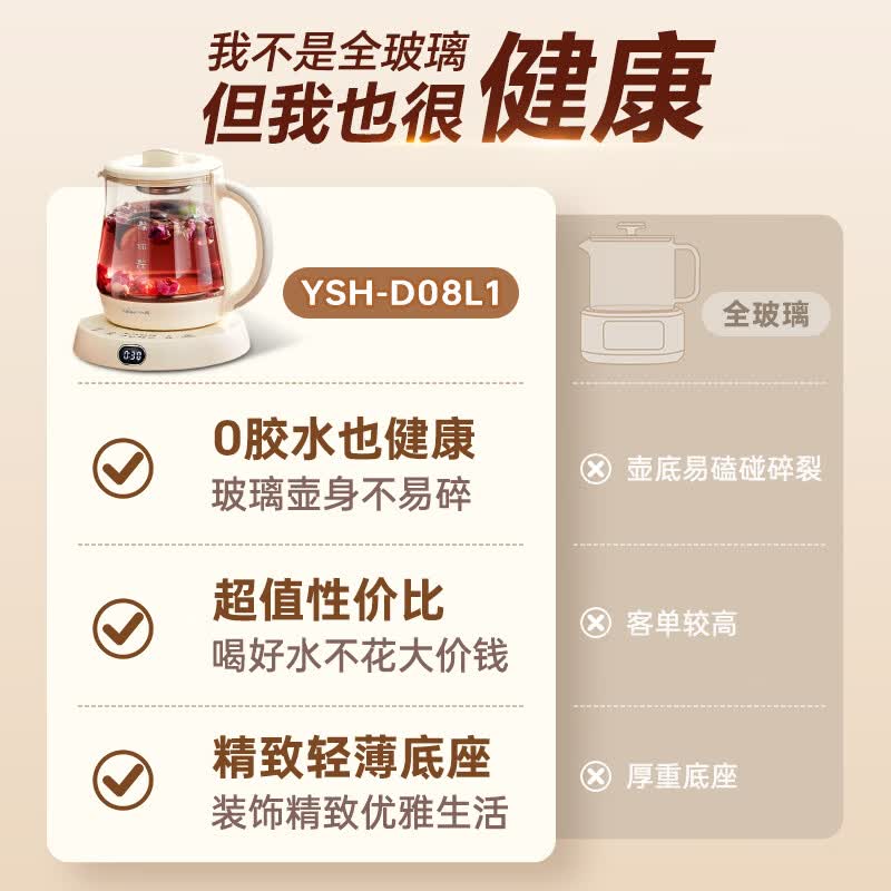 小熊YSH-D08L1养生壶图片