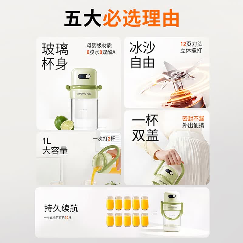 九阳L5-LJ567榨汁机图片
