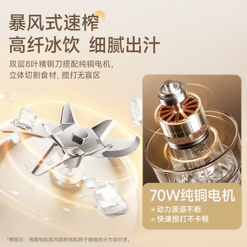 小熊LLJ-R10B1榨汁杯图片