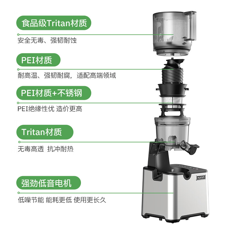 惠人CP50-BIS03PS立式原汁机图片