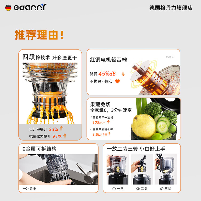 GDANNYD89plus榨汁机图片