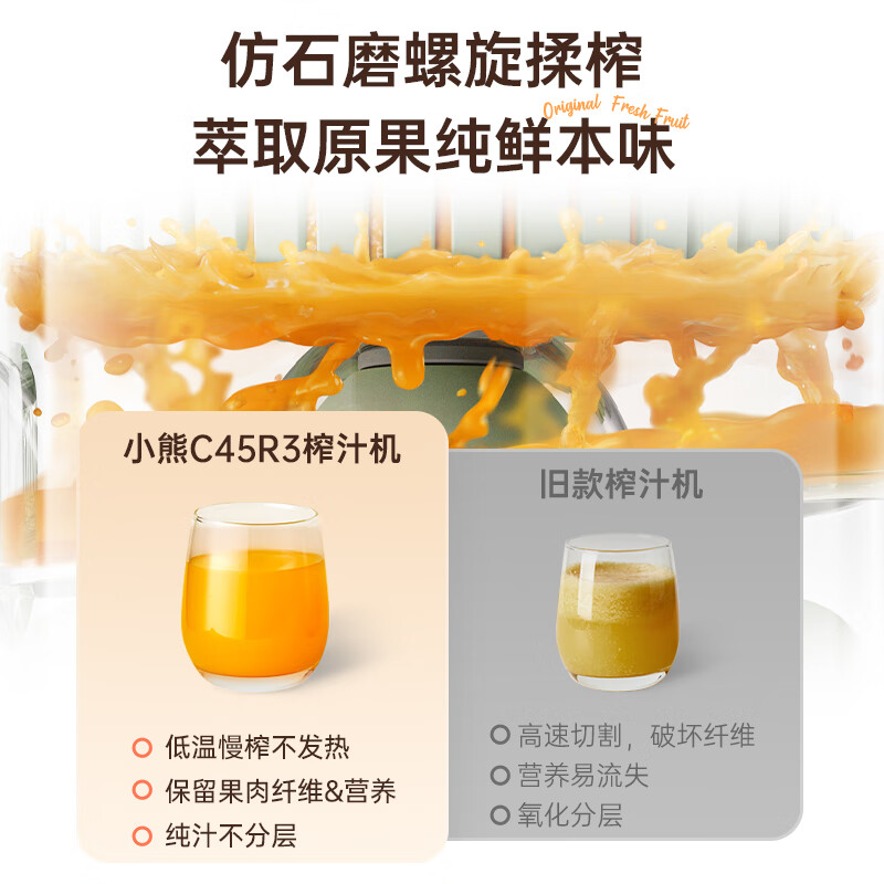 小熊CZJ-C45R3榨汁机图片