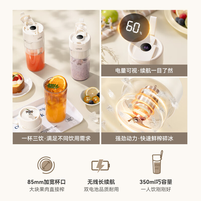 LOTOR徕多LD-GZJ-P35榨汁杯图片