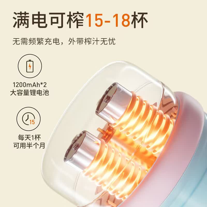 九阳L3-LJ521(蓝)榨汁杯图片