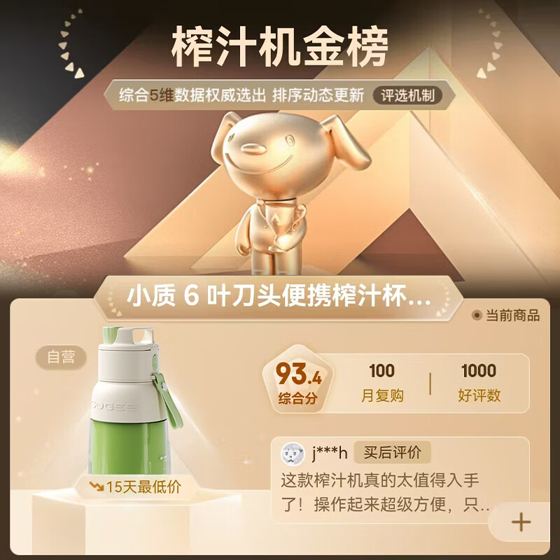 小质GB05B榨汁杯图片